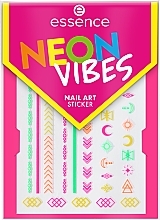 Nail Stickers - Essence Neon Vibes Nail Art Stickers — photo N2