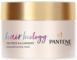 Reconstructing Hair Mask - Pantene Pro-V Hair Biology Defrizz & Illuminate Reconstructing Mask — photo N1