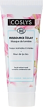 Skin Glowing Mask with Lily Extract for Normal and Combination Skin - Coslys Facial Care Radiant Mask With Lily Extract — photo N2