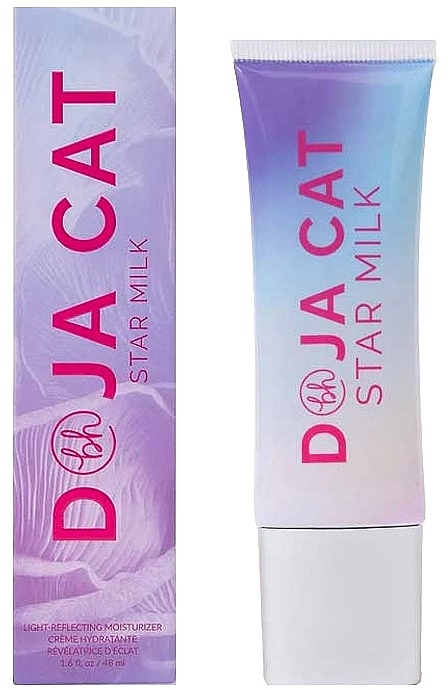 Light-Reflecting Cream - BH Cosmetics X Doja Cat Star Milk Light-Reflecting Moisturizer Cream — photo N1