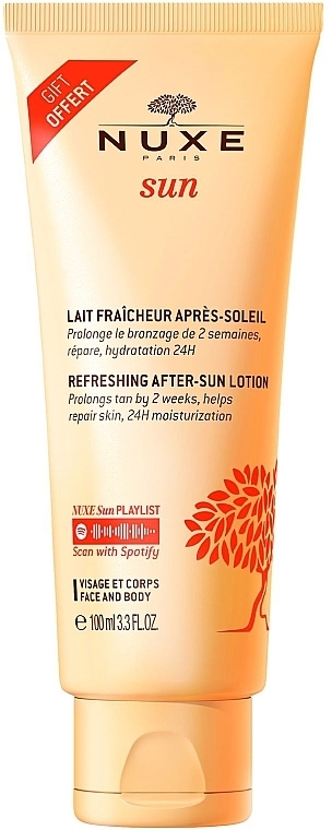 Set - Nuxe Sun SPF 30 (b/oil 150ml + b/lot 100ml) — photo N4