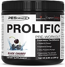 Fragrances, Perfumes, Cosmetics Cherry Pre-Workout Complex - PeScience Prolific Pre-Workout Black Cherry