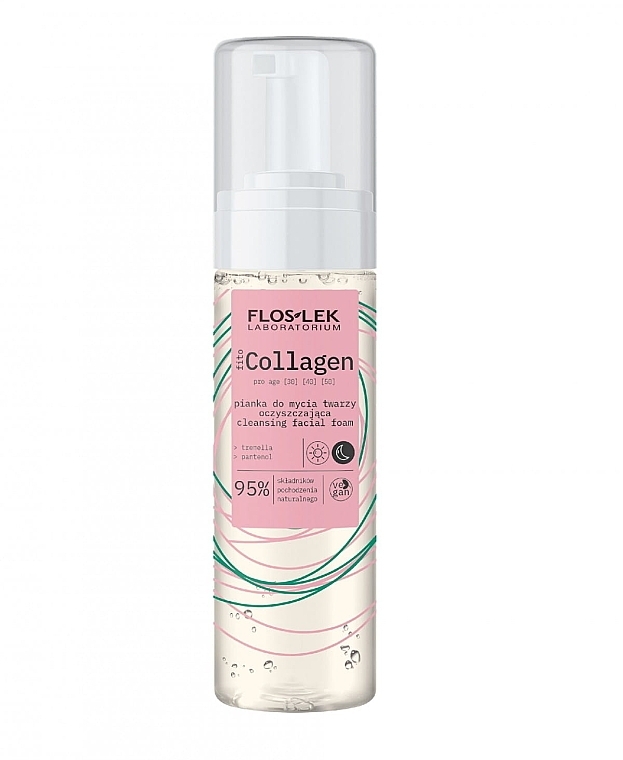 Face Cleansing Foam - Floslek FitoCollagen Cleansing Facial Foam — photo N1