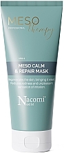 Fragrances, Perfumes, Cosmetics Soothing & Moisturizing Face Mask - Nacomi Meso Therapy Step 3 Meso Calm & Repair Mask