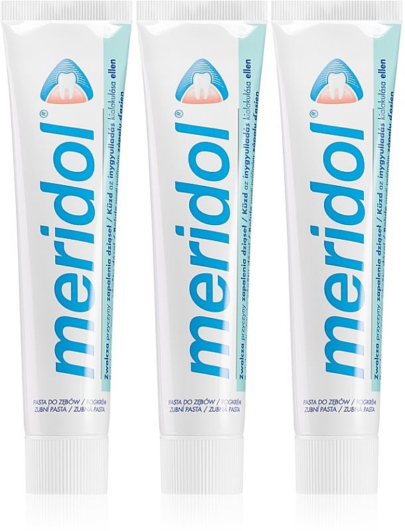 Set - Meridol (toothpaste/3x75ml) — photo N3