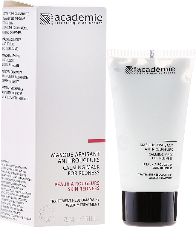 Soothing SOS Mask - Academie Visage Calming Mask for Redness — photo N1