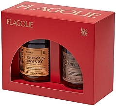 Fragrances, Perfumes, Cosmetics Scented Candle Set 'Scent of Christmas House' - Flagolie (candle/2x120g)