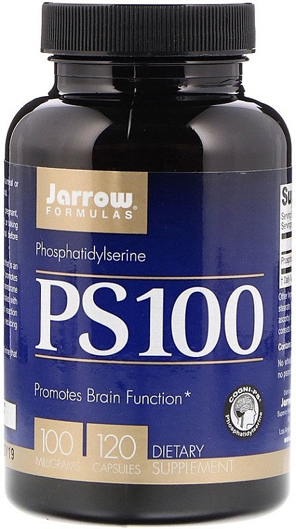 Phosphatidylserine in Capsoules - Jarrow Formulas Phosphatidylserine PS100 100 mg — photo N3