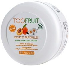 Fragrances, Perfumes, Cosmetics Massage Balm "Apricot & Chamomile" - TOOFRUIT Apricot Chamomile Massage Balm