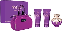 Versace Pour Femme Dylan Purple - Set (edp/100ml + b/lot/100ml + sh/gel/100ml + bag) — photo N1