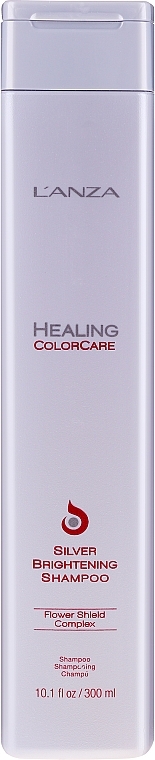 Anti-Yellow Shampoo - L'Anza Healing ColorCare Silver Brightening Shampoo — photo N2