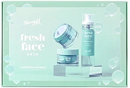 Fragrances, Perfumes, Cosmetics Set - Barry M Fresh Face Skin 3-Step Skincare Set (cleans/balm/40 g + toner/100 ml + cr/50 ml)