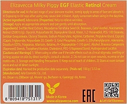 Retinol & EGF Cream - Elizavecca Milky Piggy EGF Elastic Retinol Cream — photo N3