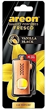 Black Vanilla Car Perfume - Areon Fresco New Vanilla Black Car Perfume — photo N1