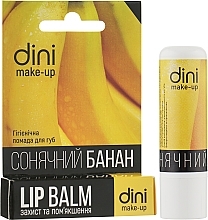 Hygienic Lip Balm "Sunny Banana" - Dini Lip Balm — photo N3