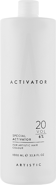 Oxydant Emulsion 6% - Artistic Hair Special Activator — photo N1
