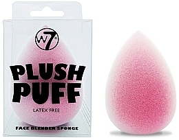 Fragrances, Perfumes, Cosmetics Makeup Sponge, light pink - W7 Plush Puff Face Blender Sponge Light Pink