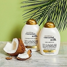 Coconut Milk Repairing Shampoo - OGX Nourishing Coconut Milk Shampoo — photo N10