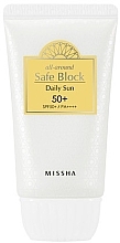 Fragrances, Perfumes, Cosmetics Daily Sunscreen - Missha All Around Safe Block Daily Sun SPF50+/PA++++