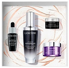 Fragrances, Perfumes, Cosmetics Set - Lancome Advanced Genifique Set (ser/50 ml + ser/10 ml + eye/cr/5 ml + f/cr/15 ml)