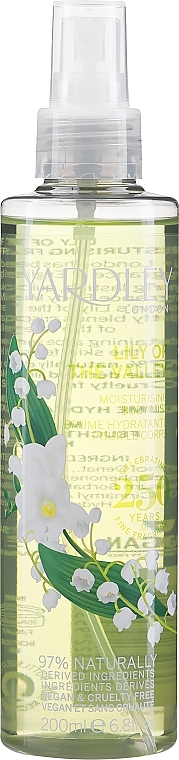 Yardley Lily Of The Valley Contemporary Edition - Body Mist — photo N1
