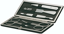 Manicure Set 14.5 x 6.0 x 1.4 cm, black - Erbe Solingen — photo N2