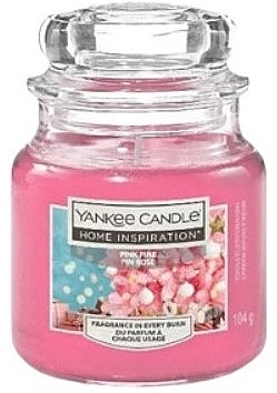 Scented Candle in Jar - Yankee Candle Home Inspiration Pink Pine — photo N1