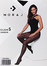 Tights 'Cleo 5', 20 den, nero - Moraj — photo N3