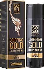 Fragrances, Perfumes, Cosmetics Body Tanning Lotion - Sosu by SJ Dripping Gold Dark Mousse