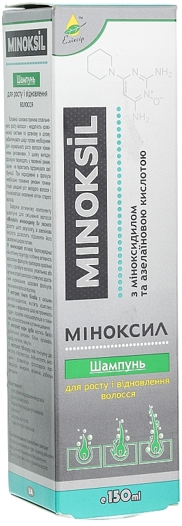 Hair Growth Shampoo "Minoksil" - Elixir  — photo N1