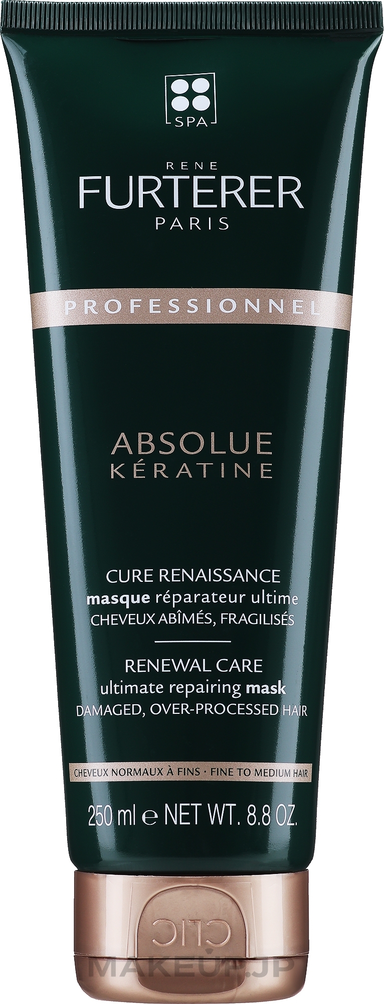 Renewal Mask for Fine Hair - Rene Furterer Absolue Keratine Renewal Care Mask Fine Hair — photo 250 ml