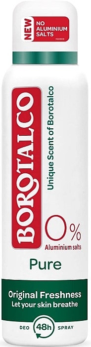 Deodorant Spray - Borotalco Pure Original Freshness Deodorant Spray — photo N1