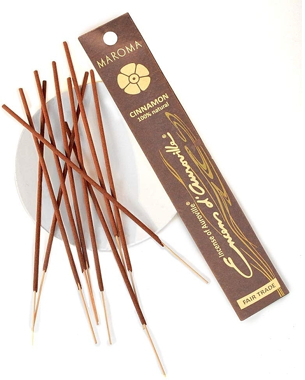 Cinnamon Incense Sticks - Maroma Encens d'Auroville Stick Incense Cinnamon — photo N4