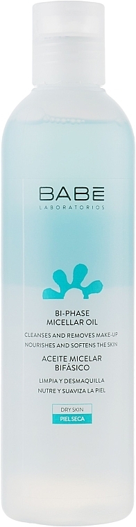 Bi-Phase Micellar Oil for Skin Cleansing and Makeup Removal - Babe Laboratorios Bi-Phase Micellar Oil — photo N1