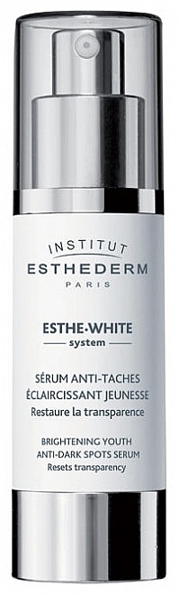 Brightening Anti-Aging Serum - Institut Esthederm Esthe-White System Brightening Youth Anti-Dark Spots Serum — photo N1