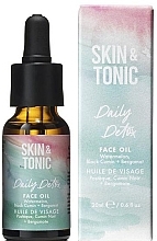 Fragrances, Perfumes, Cosmetics Regulating Sebum Face Oil - Skin&Tonic Daily Detox Face Oil
