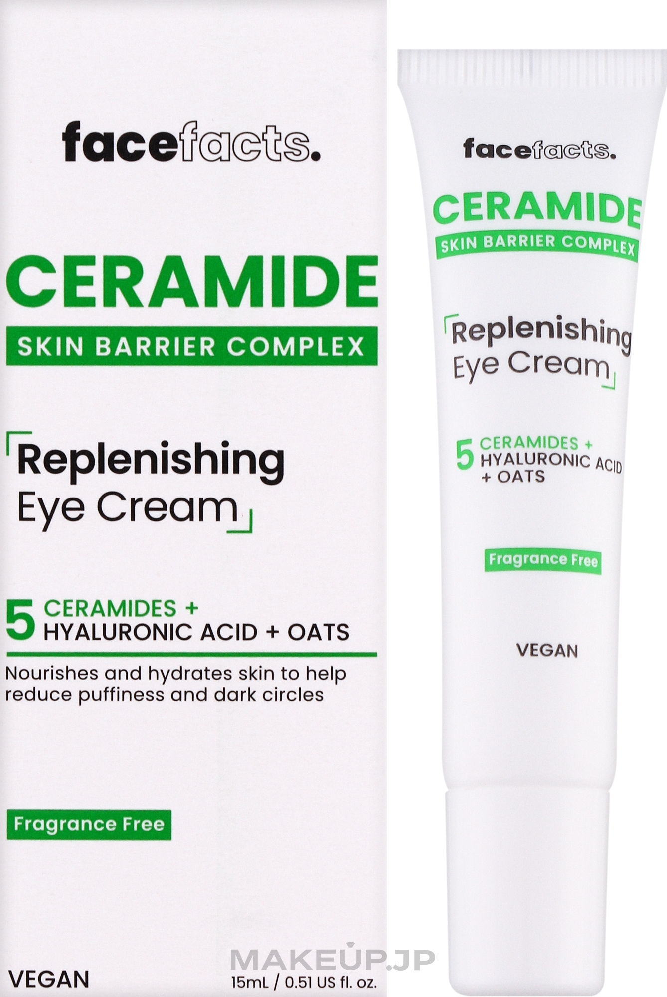 Regenerating Eye Cream with Ceramides - Face Facts Ceramide Replenishing Eye Cream — photo 15 ml