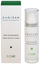 Fragrances, Perfumes, Cosmetics Irritated and Acne-Prone Skin Cleansing Powder - Emocean C-Cure Impure Skin Face Serum