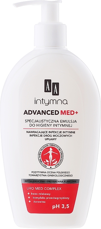 Intimate Wash Emulsion - AA Advanced Med+ — photo N2