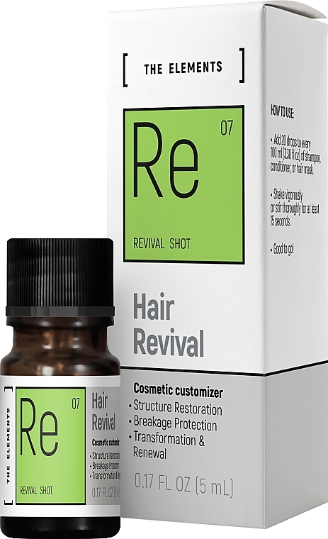 Repairing Complex for Damaged Hair - Pharma Group Laboratories The Elements Hair Revival — photo N3