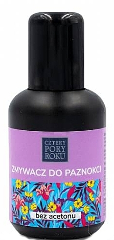 Acetone-Free Nail Polish Remower Liquid - Cztery Pory Roku Four Seasons Nail Polish Remover Without Acetone — photo N1