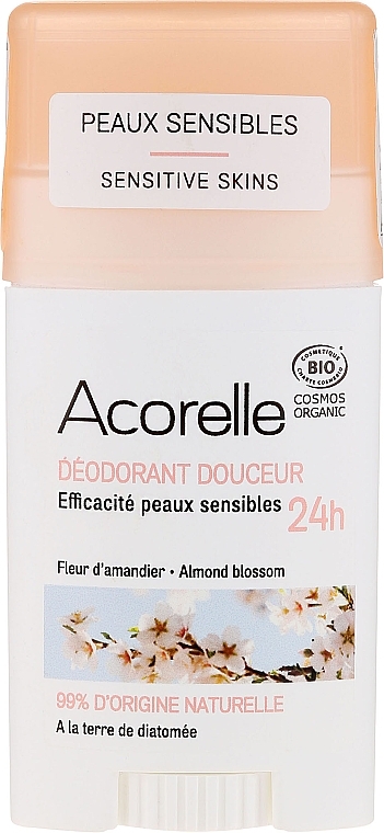 Deodorant Stick - Acorelle Deodorant Stick Gel Almond Blossom — photo N1