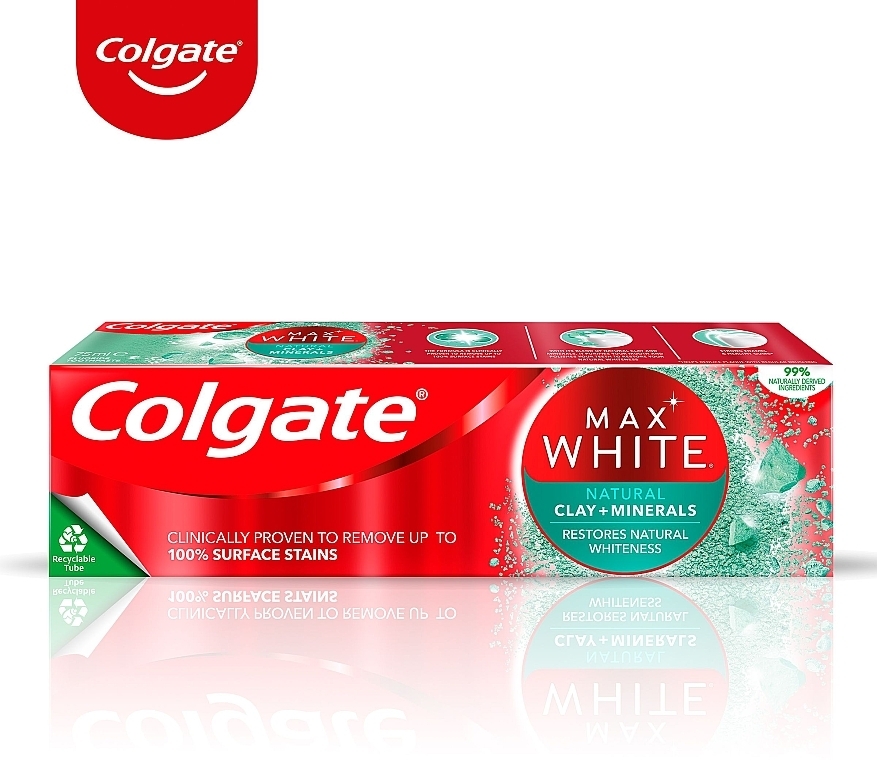 Clay & Mineral Toothpaste - Colgate Max White Clay & Minerals — photo N6