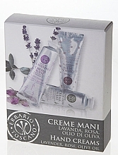 Fragrances, Perfumes, Cosmetics Set - Erbario Toscano Hand Cream Set (h/cr/3x30ml)