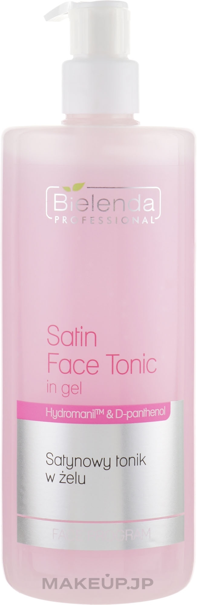 Satin Face Gel-Tonic - Bielenda Professional Program Face Skin Satin Tonik — photo 500 ml