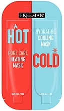 Fragrances, Perfumes, Cosmetics Facial Mask - Freeman Hot & Cold Dual Chamber Mask