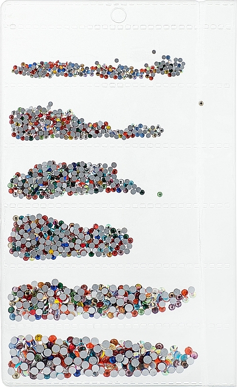 Nail Crystals Set, 6 sizes - Nails Molekula — photo N1