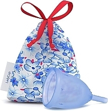 Fragrances, Perfumes, Cosmetics Menstrual Cup, size L, light blue - LadyCup Blue