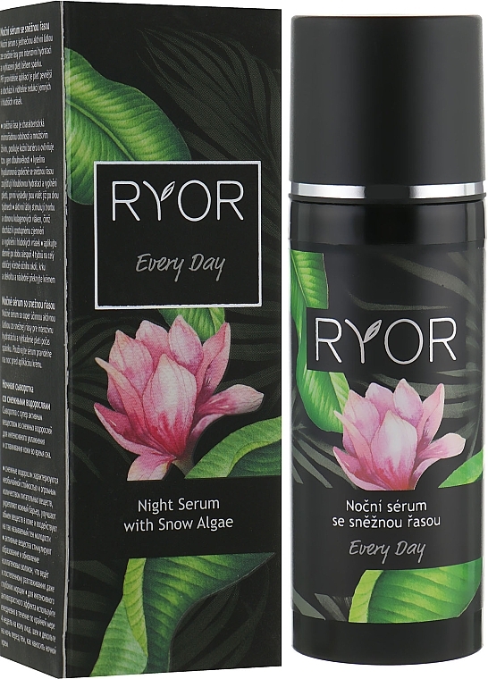 Snow Algae Night Serum - Ryor Every Day Night Serum With Algae — photo N2