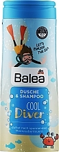 Fragrances, Perfumes, Cosmetics Kids Shower Gel & Shampoo "Cool Diver" - Balea Dusche & Shampoo Kids Cool Diver